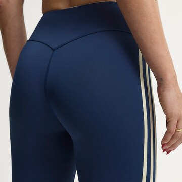 ADIDAS PERFORMANCE Skinny Sportbyxa 'Superstar' i blå
