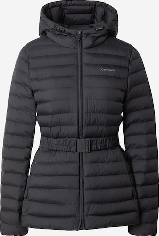 Calvin Klein Prehodna jakna | črna barva: sprednja stran
