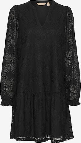 CULTURE Jurk 'Indeo Olu' in Zwart: voorkant