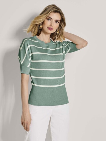 MADELEINE Trui in Groen: voorkant