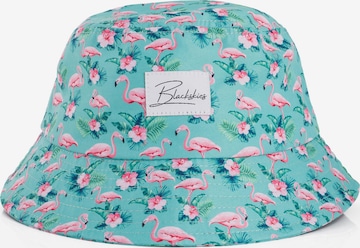 Blackskies Hat 'Tropical Flamingo Vol. II' in Blue: front