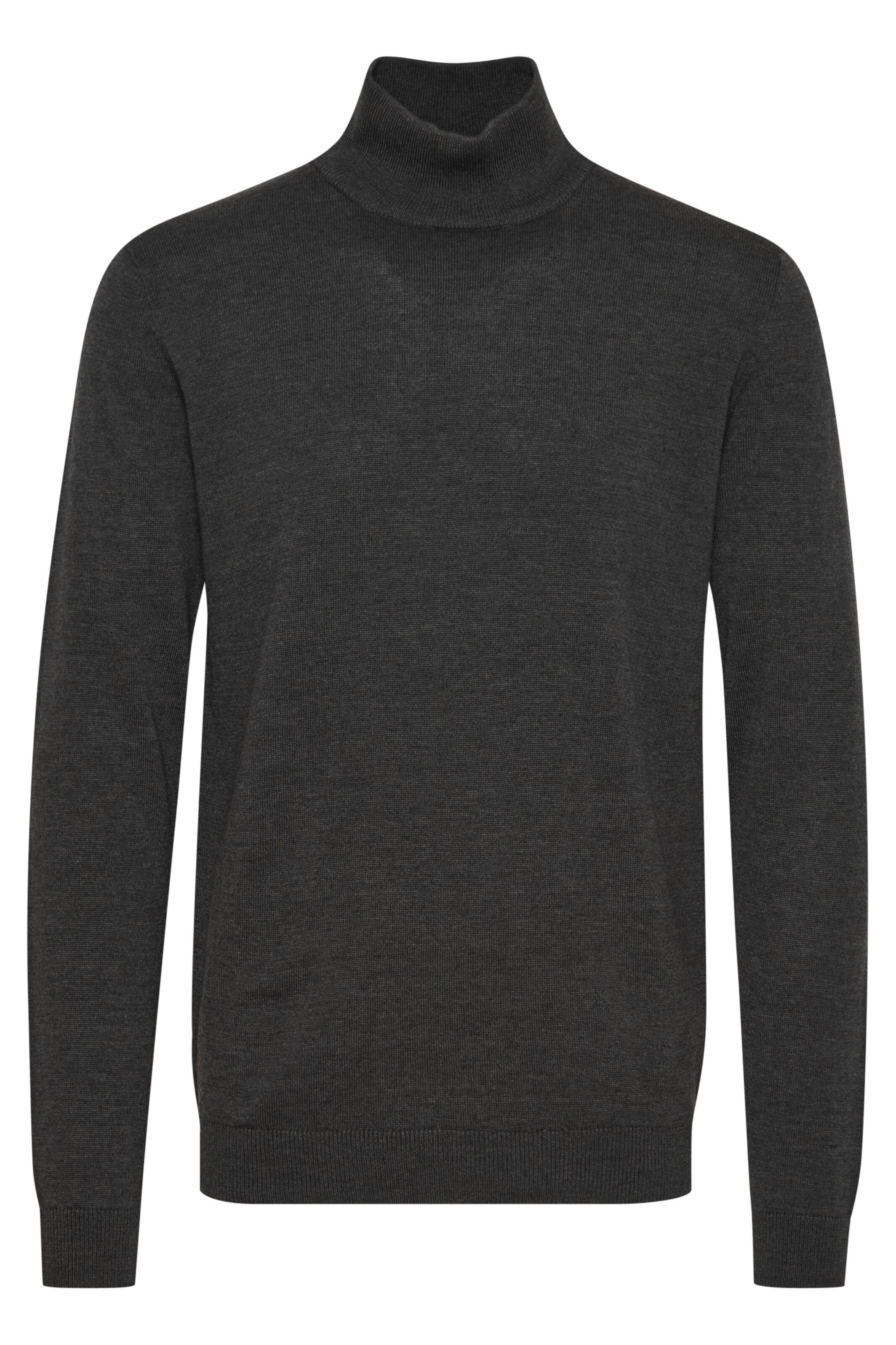 !Solid Trui 'Agrio' in Grijs: voorkant