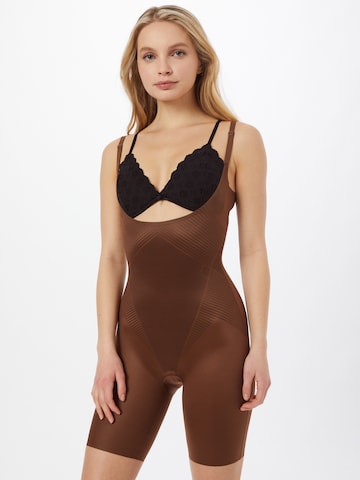 SPANX Shaping bodysuit in Brown: front