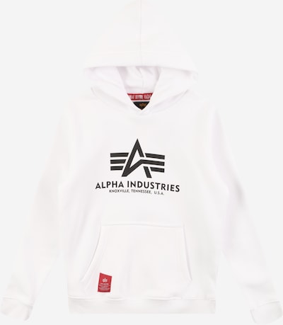 ALPHA INDUSTRIES Sweater majica veličine 128 u crvena / crna / bijela, Pregled proizvoda