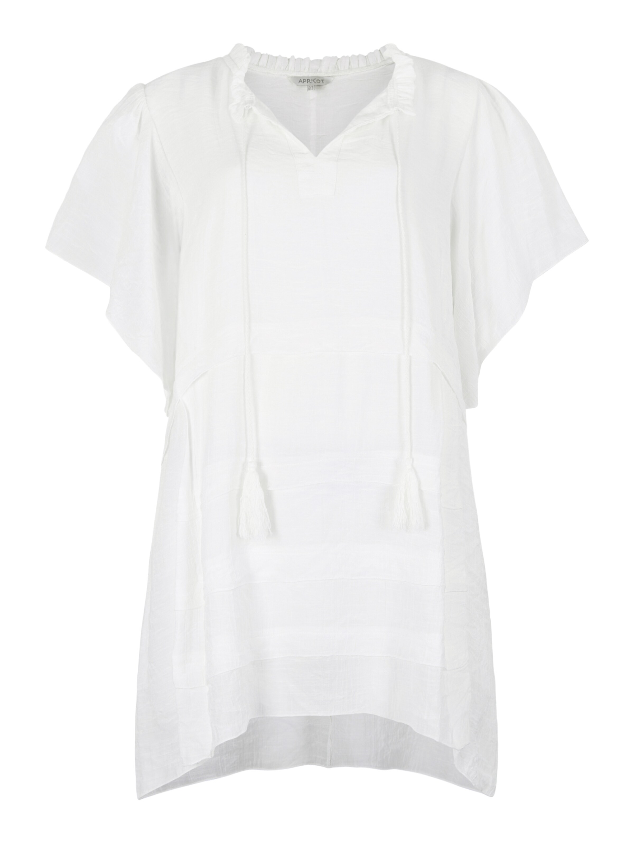 Chemisier ' ' Apricot en blanc : devant