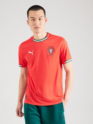 PUMA Spordisärk 'Portugal 2025', värv punane: eest vaates