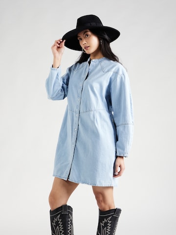 WRANGLER - Vestidos camiseiros 'RINGER' em azul