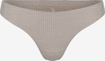 SLOGGI String ' Blue ZERO Feel Pure ' in Beige: Vorderseite