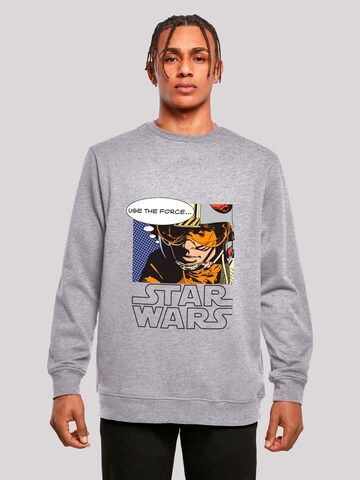 F4NT4STIC Sweatshirt 'Use the Force' in Grau: Vorderseite