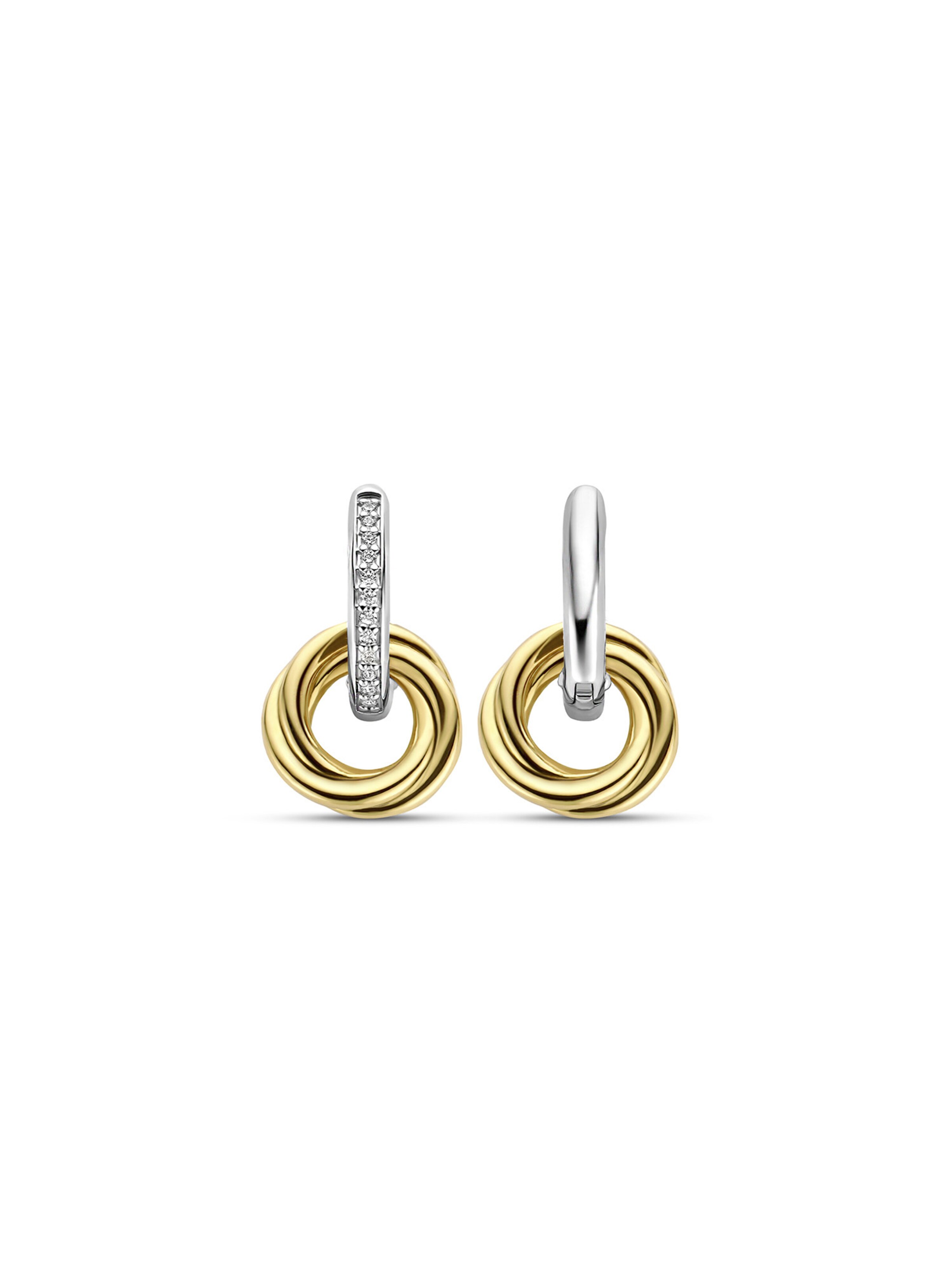 Ti Sento Milano Earrings in Gold