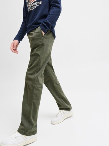 Regular Pantalon Jack & Jones Junior en vert
