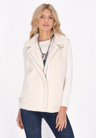Gilet di usha FESTIVAL in bianco: frontale