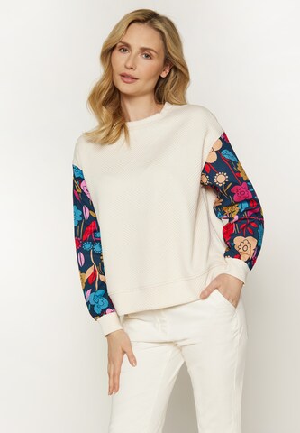 usha BLUE LABEL - Sweatshirt em branco: frente