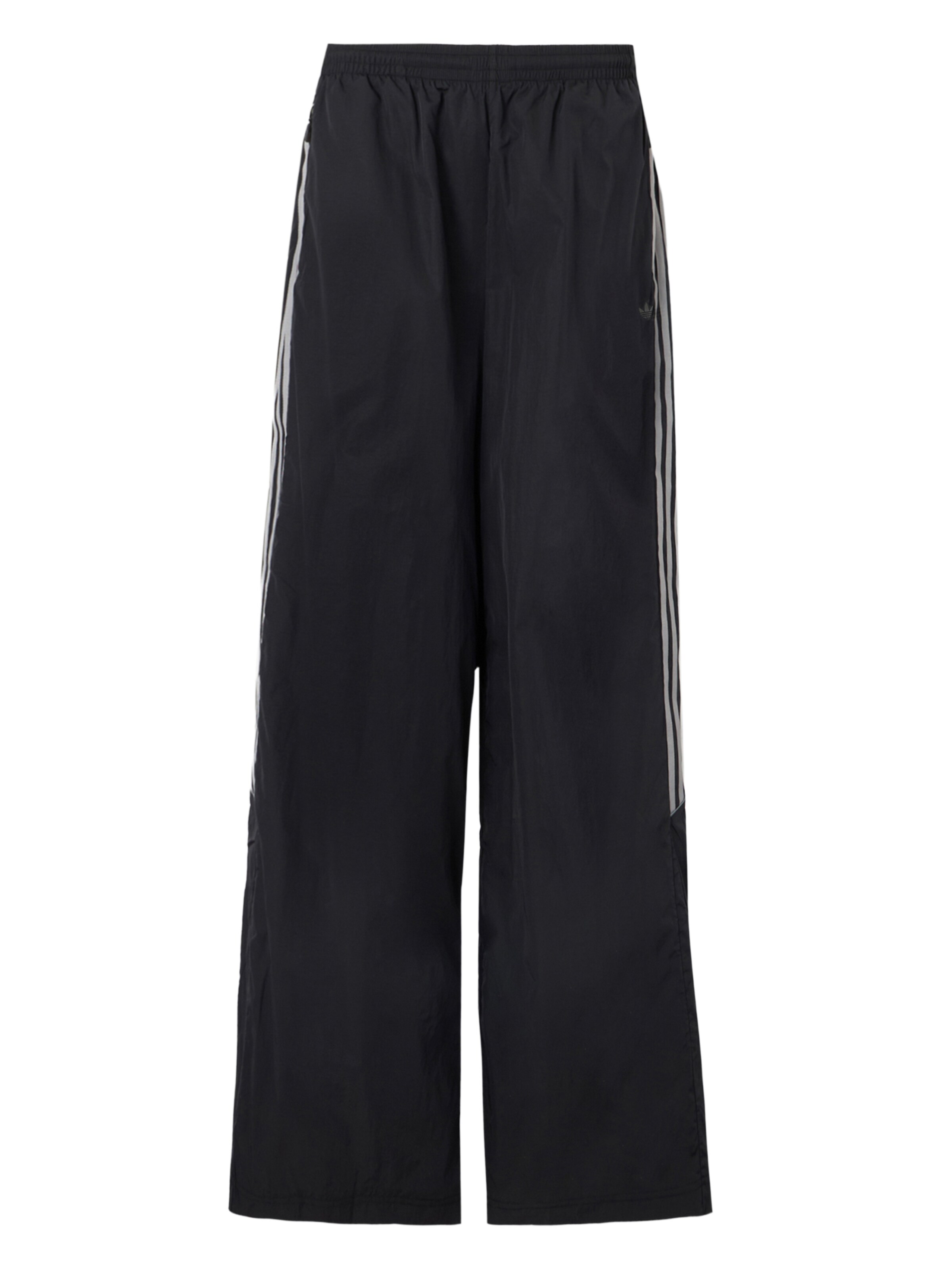 ADIDAS ORIGINALS - Perna larga Calças 'Teamgeist' em preto: frente