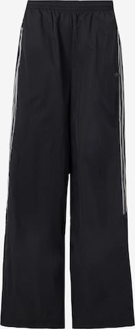 ADIDAS ORIGINALS - Perna larga Calças 'Teamgeist' em preto: frente