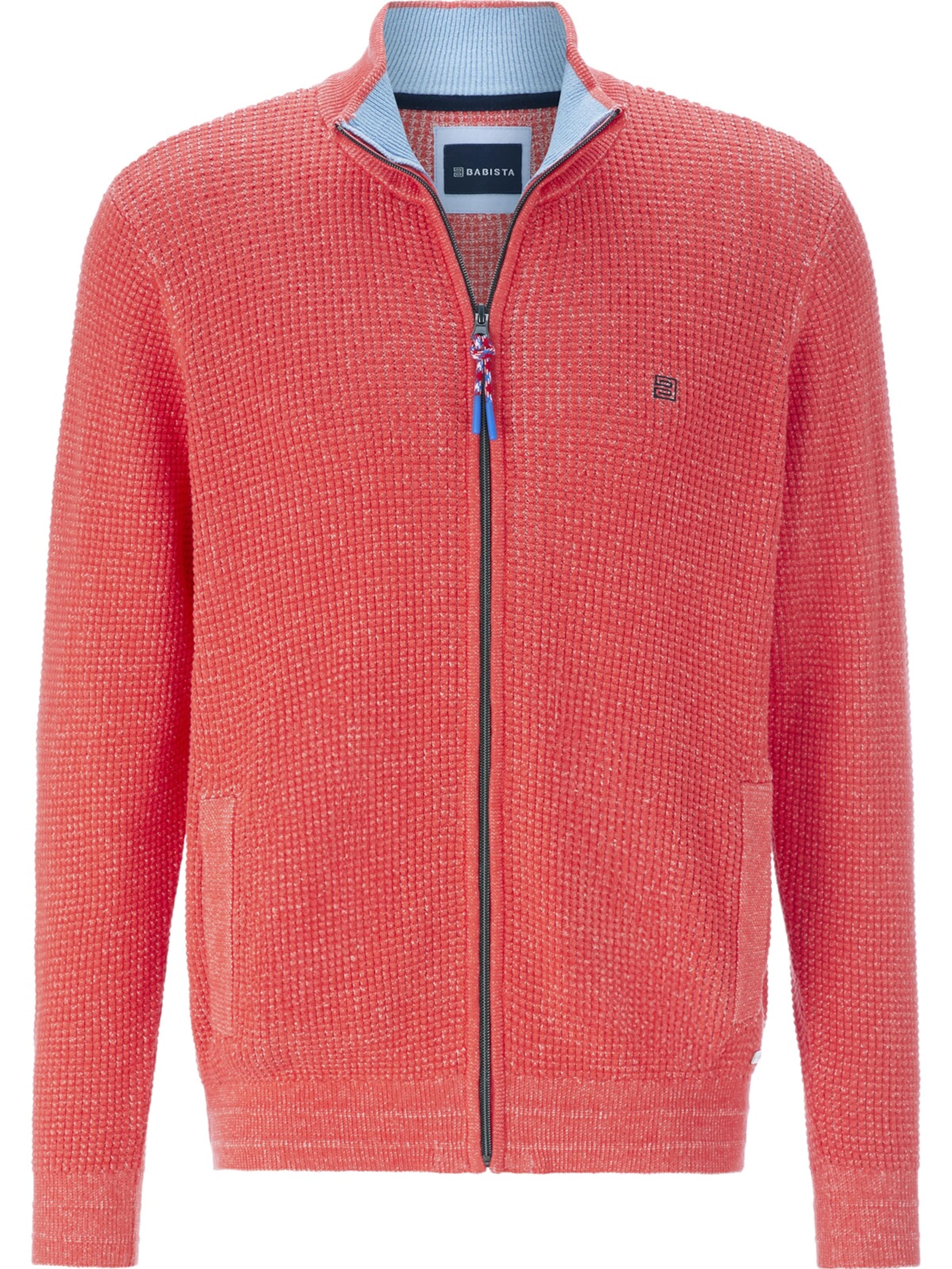 BABISTA Knit Cardigan 'Dalar' in Red: front