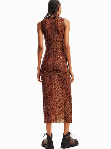 Desigual Dress 'FLOCK' in Brown