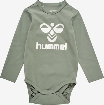 Hummel Romper/bodysuit 'Flips' in Green: front