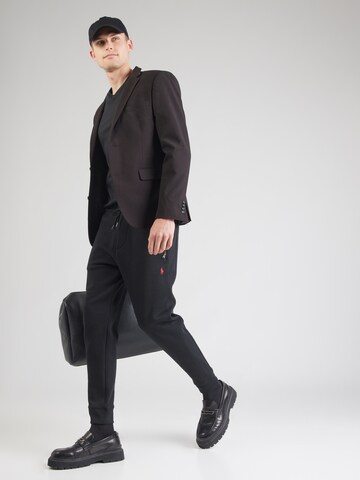 Polo Ralph Lauren Tapered Hose in Schwarz