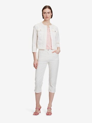 Coupe slim Pantalon Betty Barclay en blanc