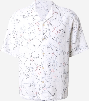 GAP Regular Fit Hemd in Weiß: Vorderseite