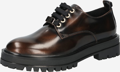 Pantofi cu șireturi TOMMY HILFIGER pe maro / maro închis, Vizualizare produs