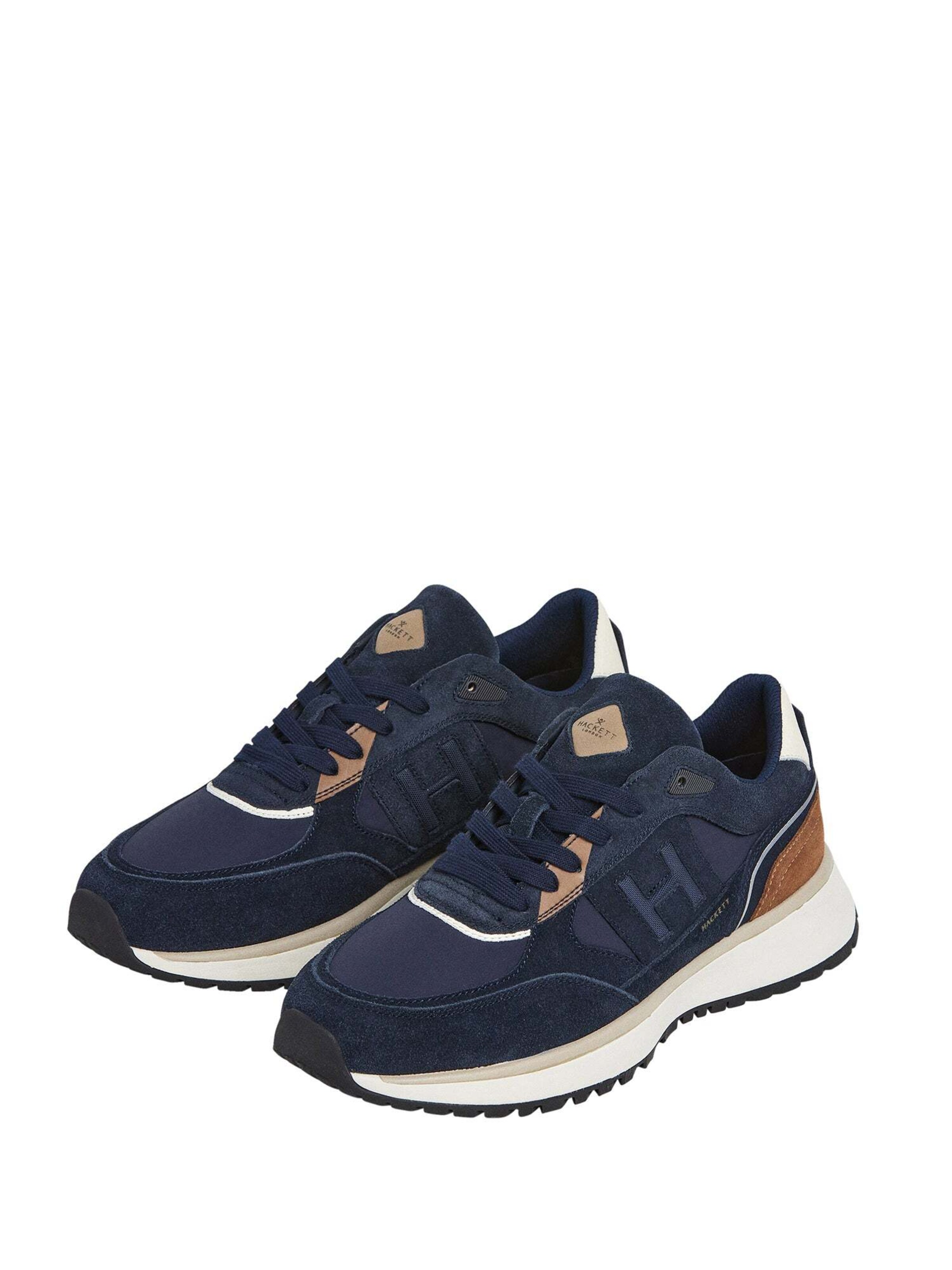 Hackett London Sneaker 'Otto' in Blau