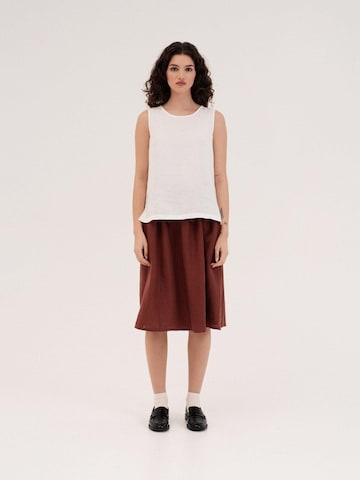 AmourLinen Top 'Colette' in Wit