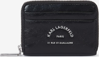 Karl Lagerfeld Naudas maks, krāsa - melns / Sudrabs, Preces skats