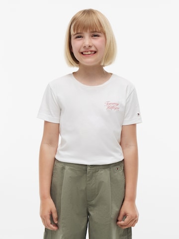 TOMMY HILFIGER T-Shirt in Weiß: Vorderseite
