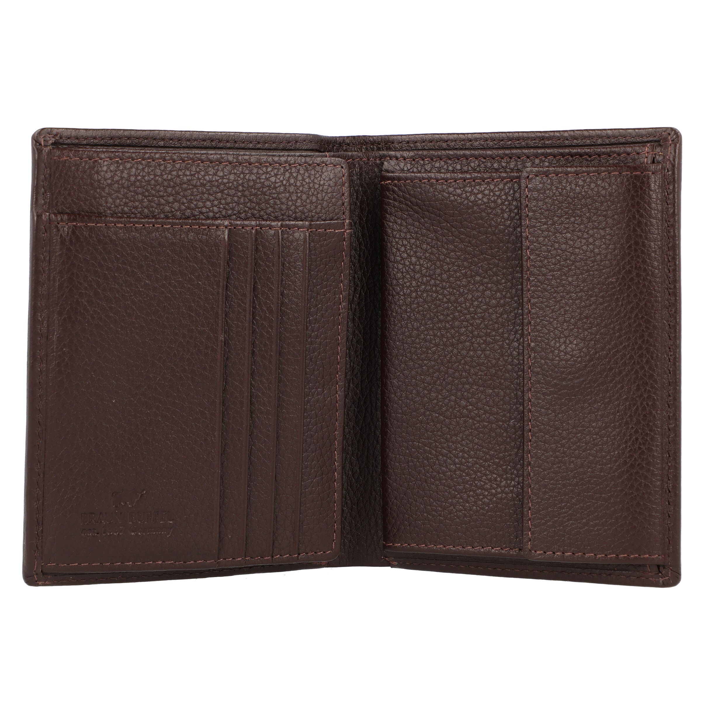 Braun Büffel Wallet in Brown