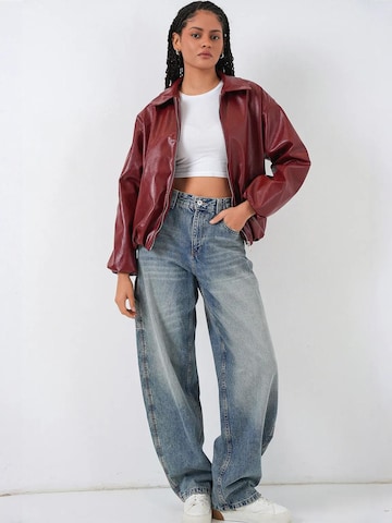 Veste mi-saison Bigdart en rouge