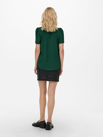 ONLY - Blusa 'Mette' em verde