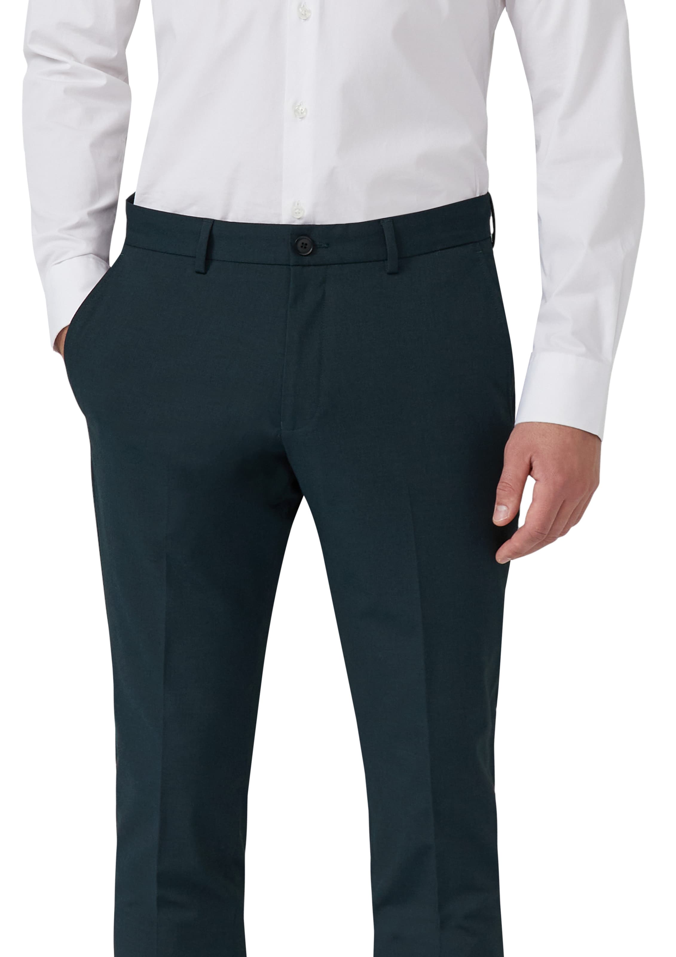 Coupe slim Pantalon s.Oliver BLACK LABEL en bleu
