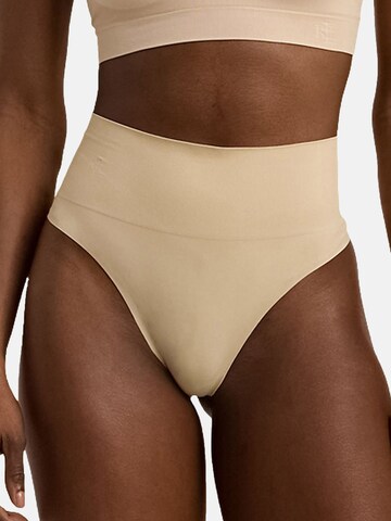 Lauren Ralph Lauren String 'Luxe' in Beige: front