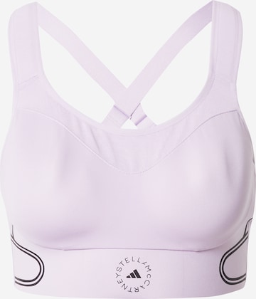 ADIDAS BY STELLA MCCARTNEY Sports Bra 'Truepace High Support' in Purple: front