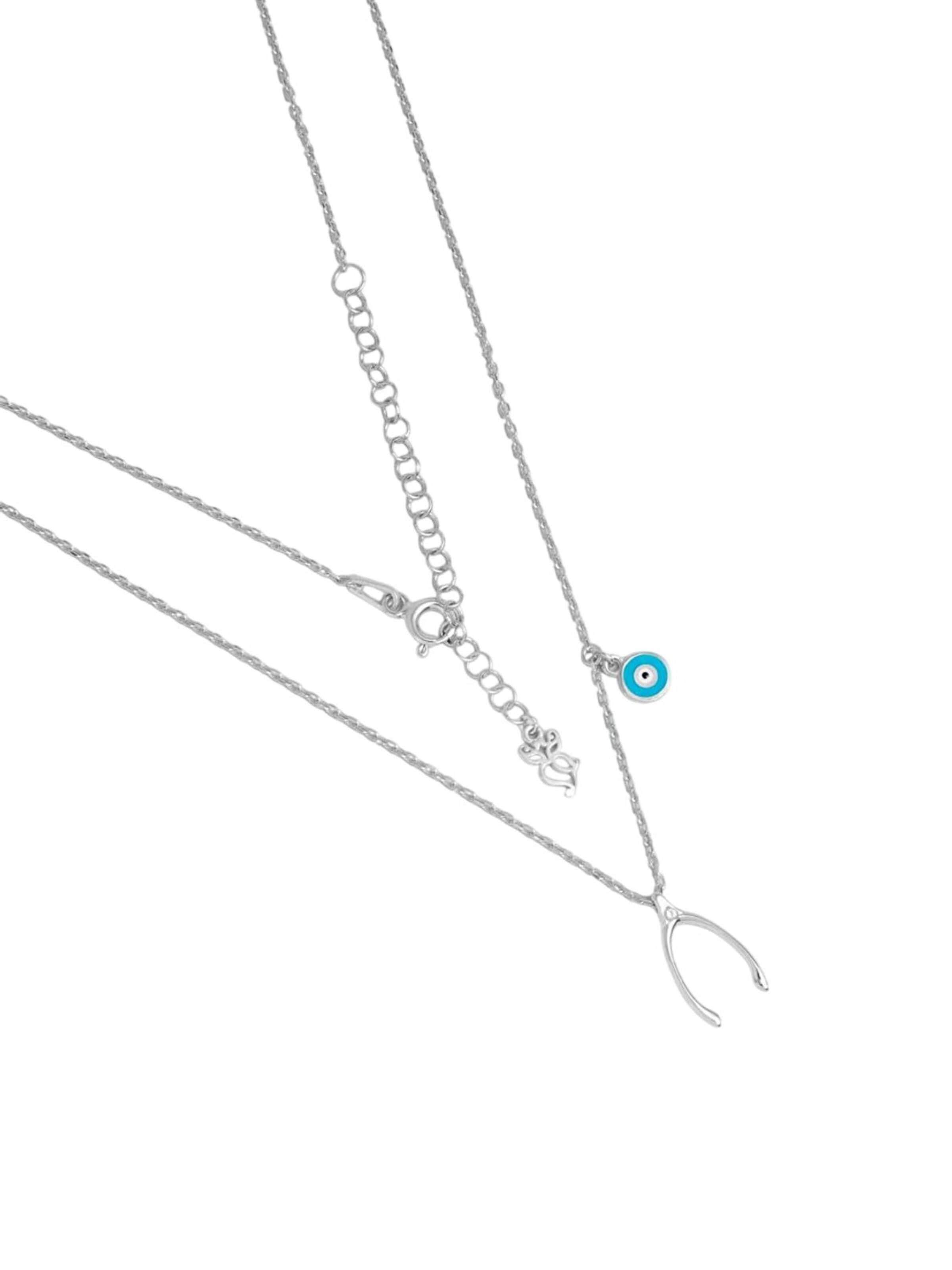 So Chic Ketting in Zilver: voorkant