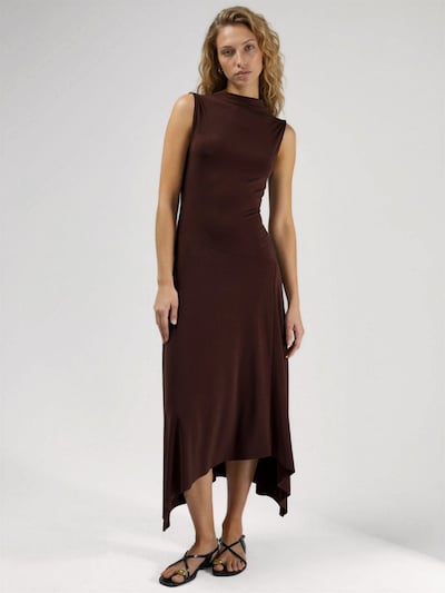 Hiccup Robe en 34 en marron, Vue avec produit