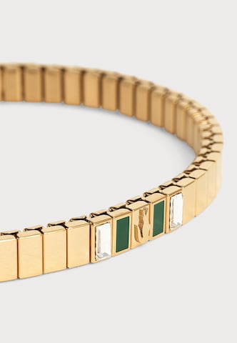 LACOSTE - Pulsera 'Courtline' en oro: frente