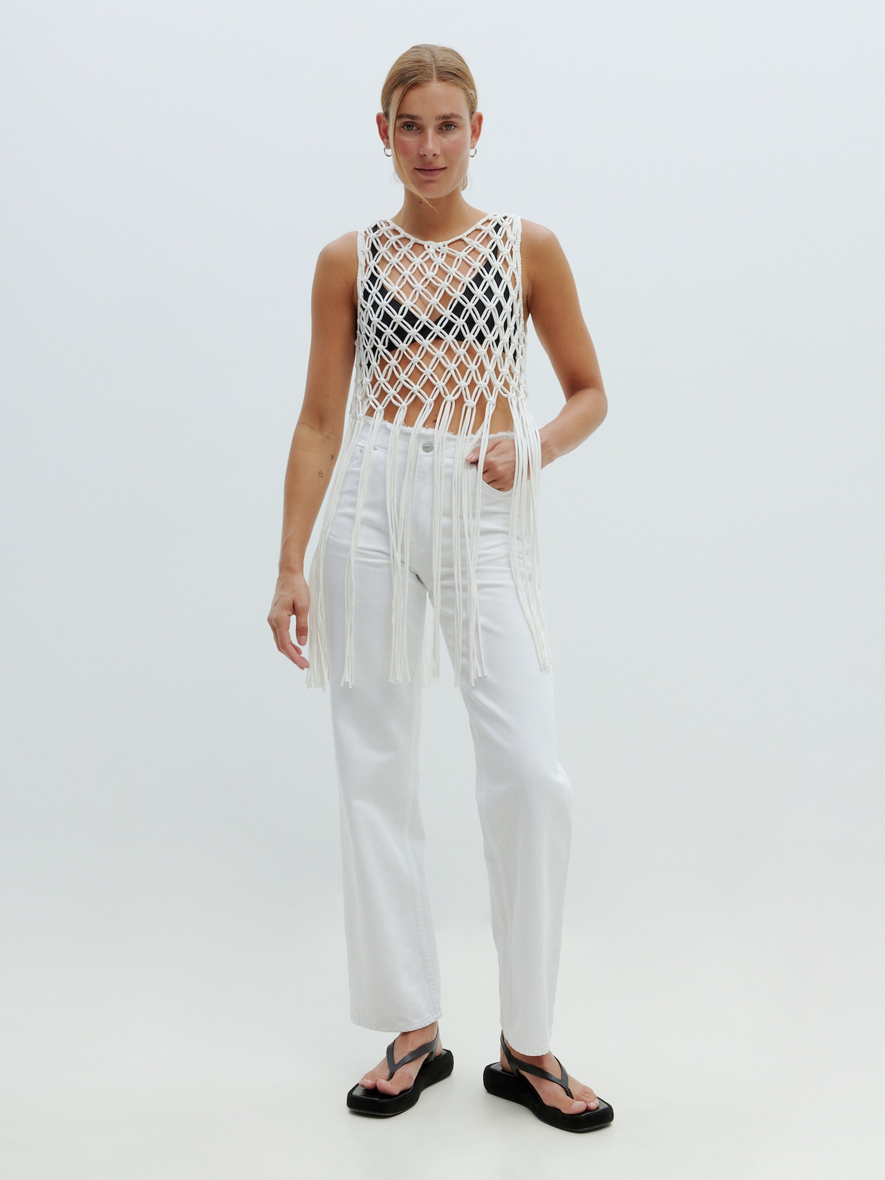 EDITED Produkte Top 'Naneah' weiß