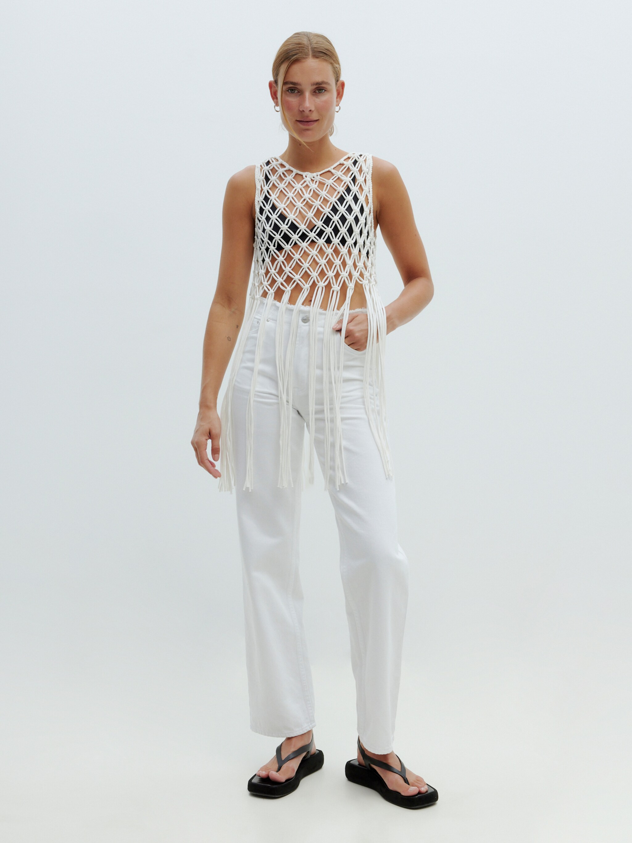 EDITED Produits Haut 'Naneah' blanc