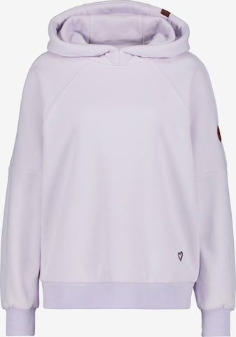 Alife and Kickin Sweatshirt in Purple: front