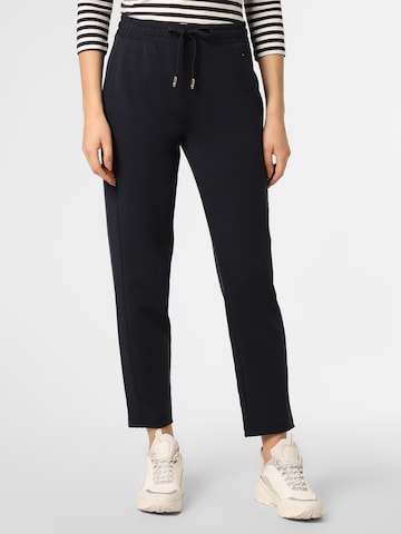 TOMMY HILFIGER Regular Pants in Black: front