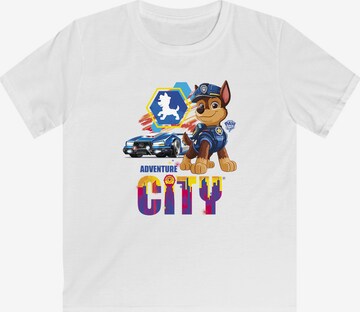 F4NT4STIC T-Shirt 'Chase Adventure City' in Weiß: predná strana