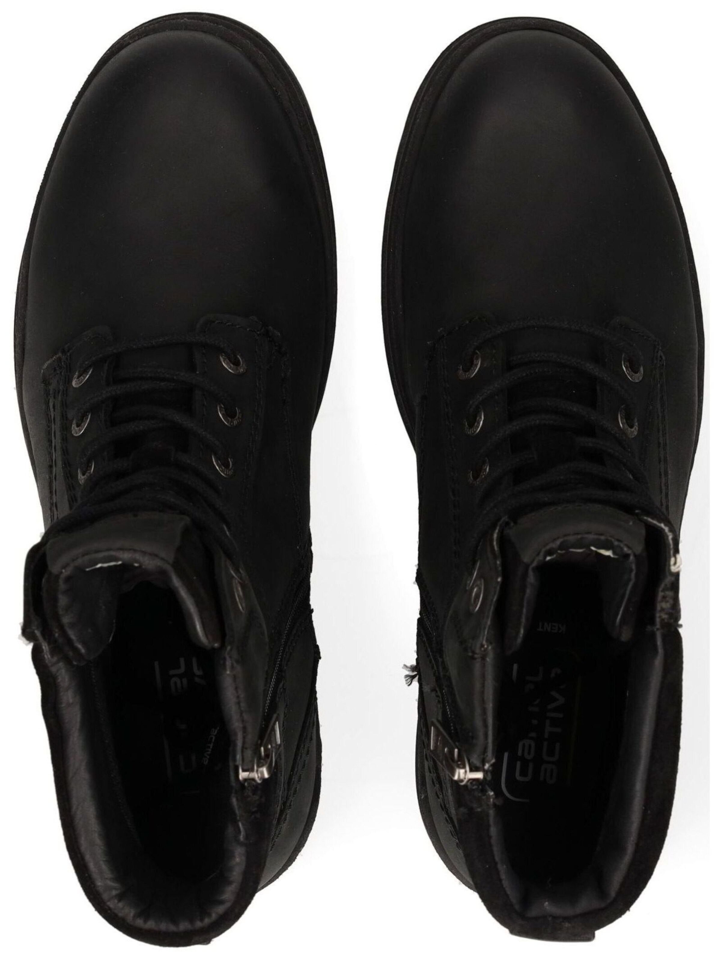 CAMEL ACTIVE Lace-up boots in Black