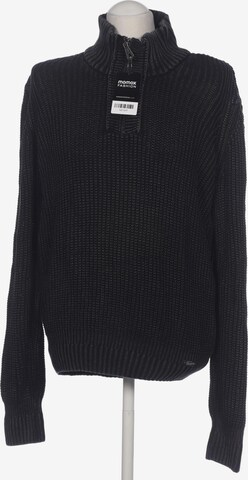 DREIMASTER Sweater & Cardigan in XL in Black: front