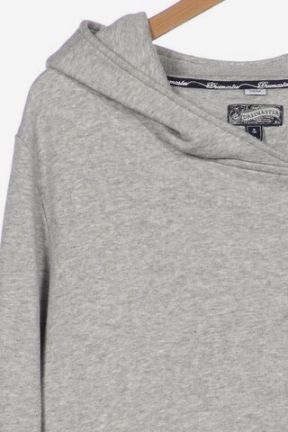 DREIMASTER Sweatshirt & Zip-Up Hoodie in XL in Grey