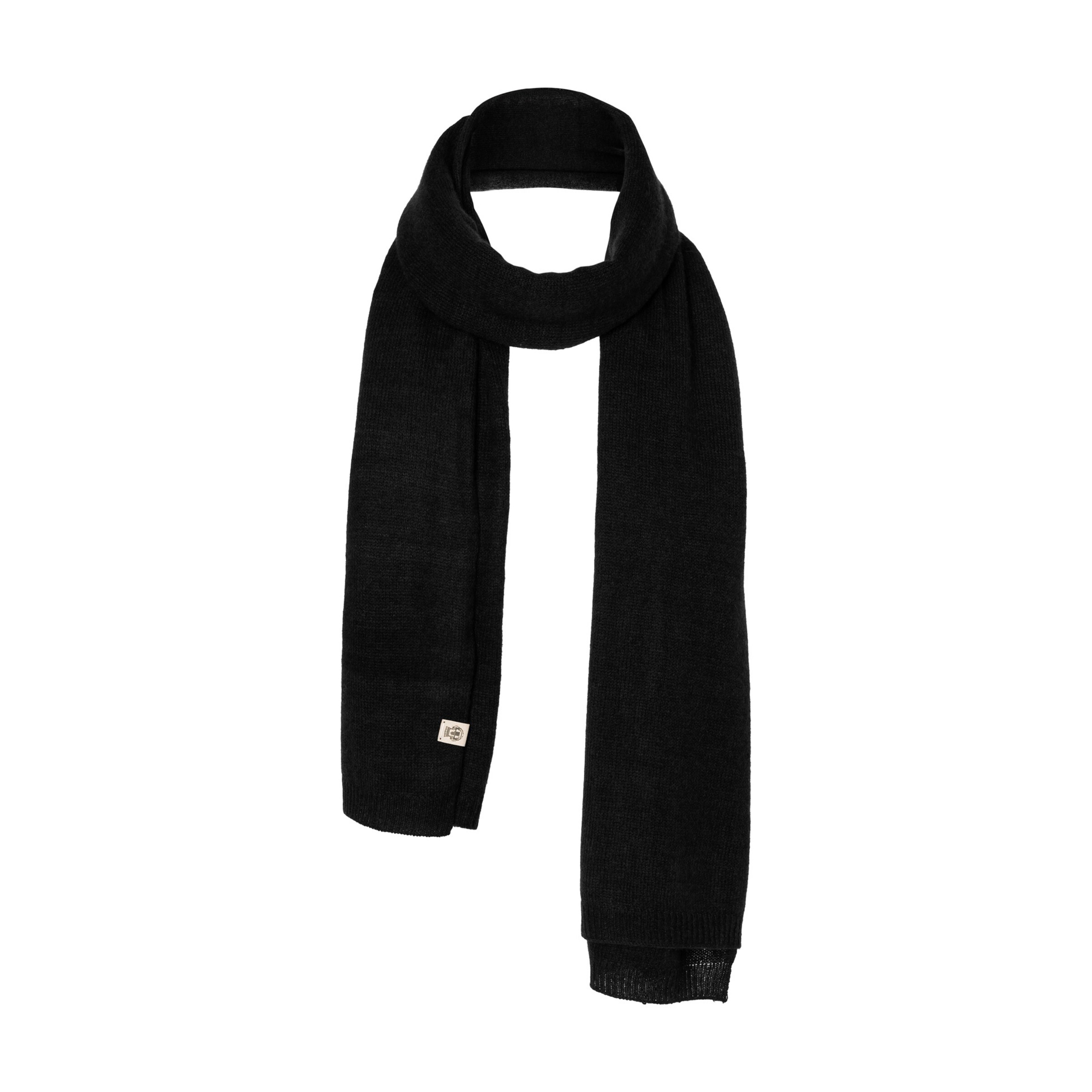 Roeckl Scarf 'PURE CASHMERE PLAID' in Black: front