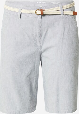 Pantalon chino TOM TAILOR en bleu : devant