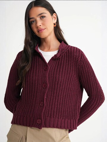 Cardigan MixRay en rouge
